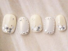 アイネイルズ 天神今泉店(I-nails)/星ホロシルバースタッズ