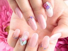 クリスタルネイル ボンベルタ橘店(CRYSTAL NAIL)/ビジューネイル
