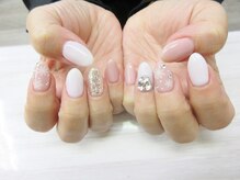 ネイルサロン キラップ(Nail Salon KiLAP)/結晶×Ｖカットネイル￥7980