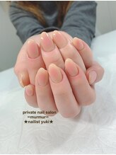 プライベート ネイルサロン マーマ(murmur)/チークネイル
