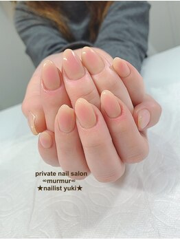 プライベート ネイルサロン マーマ(murmur)/チークネイル