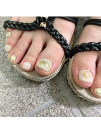 ゴールドフットネイル！