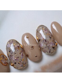 ネイルサロン オートクチュール 北浜店(Nail Salon Haute Couture)/"dry flower"