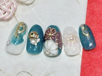 ネイルサロン ロゼプリュム/2025お正月