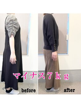 beauty salon からだ美人/コース終了後もリバウンドなし♪