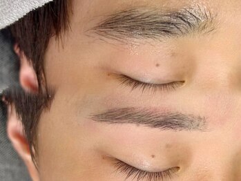 ケー(K)/メンズ眉wax ストレートデザイン