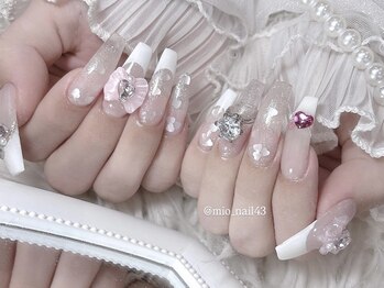 リンドネイル バイ モカ アンド ララ(Lind nail by moca and LaLa)/【mio】フレンチネイル