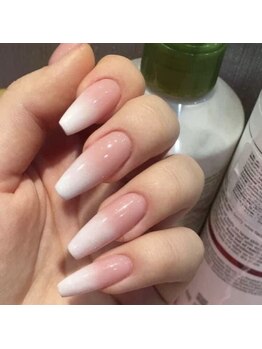 ヘブン ネイル 鶯谷(HEAVEN Nail)/Long Elegant Ombre Nails