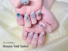 ヘンナ(Henna)/ふんわりブルーとピンクの世界☆