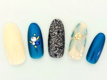 ネイルエイム(Nail eim)/夏★パウダー★お花★リゾート