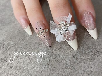 ジョアアンジェ 心斎橋店(joie ange)の写真/美しいフォルムで自然な指先に◎長さだしで爪の悩み,コンプレックスも改善!アプレ/チップ/スカルプあり★