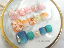 ミーヨ ネイル(mi-yo nail)の雰囲気（【5月フットキャンペーン】通常定額¥10450→★¥8360(税込)★）