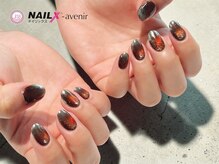 ネイリックス アヴェニール(NAILX avenir)/メタリックなマグネットネイル