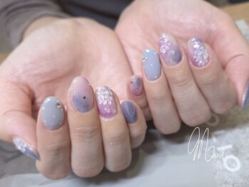 マニル アンド ネトラ(manil & netola)/紫陽花ネイル