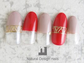 トレンドデザインネイル￥