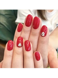 シンプル大人ネイル