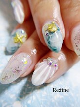 リファイン(Re:fine)/ジェル10本アート