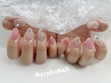 モルフォネイル(Morpho nail)/#6本アートネイル