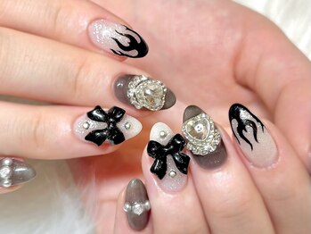 チャーピーネイル(CHIRPY NAIL)/定額B*ファイヤーパターン