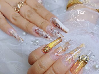 ティオン 浦和店(Tion)/オンブレフレンチ・冬ネイル