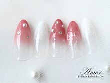 まつげエクステアンドネイルサロン アモル 恵比寿店(Amor)/定額ワンホン韓国ネイル　8900円