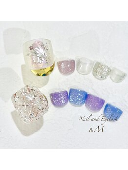 アンドエム(&M)/フットネイル 定額