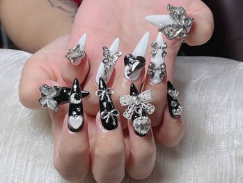 ゼン ネイル デザイン(ZEN NAIL DESIGN)の写真/憧れのデザインは持ち込みデザインコースで！理想の指先を叶えます♪ネイル画像をご来店時にご持参下さい♪