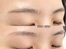 メーメ(me-me)/眉Waxスタイリング