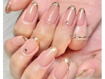 トラストネイル 佐野店(TRUST Nail)/フレンチゴールド