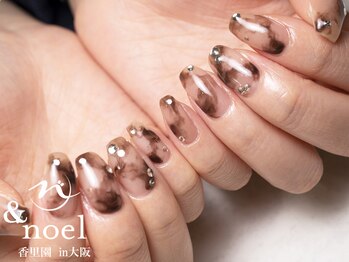 ノエル(Noel)/ブラウン ニュアンスネイル