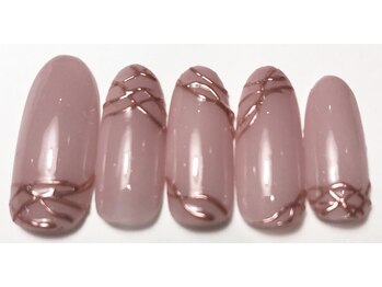 ヘアーアンドネイル ルシア(Hair&Nail Lucia)/ピンクネイル