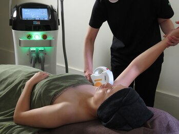 沖 野上鍼灸整骨院/脱毛施術風景1