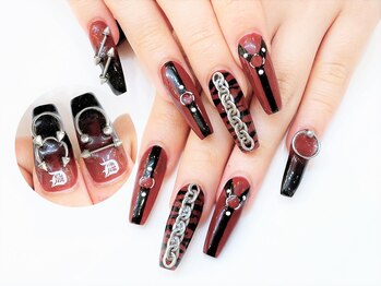 ネイルコレクション ピンク(Nail Collection Pink)/スカルプ放題★ゼブラ・チェーン