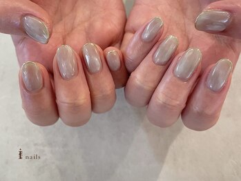 アイネイルズ 吉祥寺店(I nails)/大理石ニュアンス