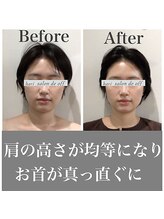 ハリサロンドオフ 心斎橋店(hari salon de off)/肩の高さが均等に☆