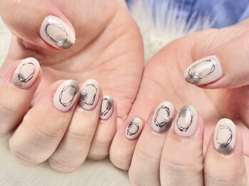 落書き風ネイル