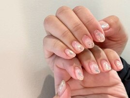 ニュアンスネイル/クリアネイル