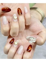 センスネイル(Sense nail)/秋ネイル