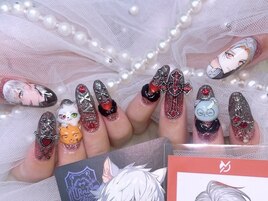 痛ネイル 推しネイル 3Dパーツ