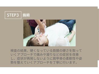 整体院 欅/整体の流れ【3】