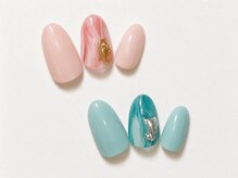ネイルサロン ブリオン(Nail Salon Bullion)/ニュアンスマーブル