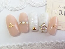 ネイルサロン トリック(Nail Salon TRICK)/乳白色ネイル