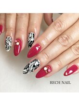レッシュネイル サロンアンドスクール(RECH NAIL salon&school)/ピンクとインパクトデザイン