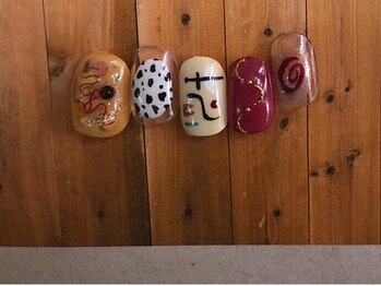 ゆびノさき/個性アート