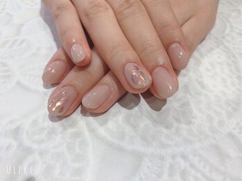 アース ネイルアイラッシュ 前橋店(EARTH Nail&Eyelash)/ナチュラルネイル¥8400
