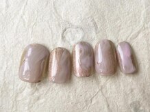 アイネイルズ 梅田店(I nails)/春ニュアンスゴールド¥7700