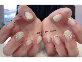 お花ネイル