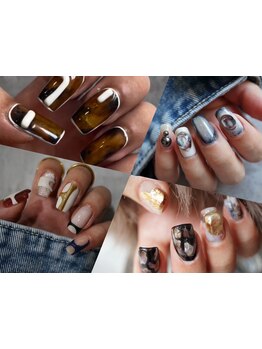 手描きアートが得意なサロン