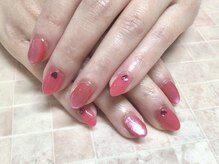ネイルミュージアム(Nail Museum)/【お客様ネイル】ピンクネイル