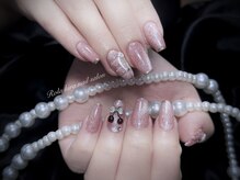 ローラキラ(Rola kira)/春の甘めピンクネイル